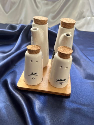 پک جا ادویه و روغن مدل 4 تایی کد ۱۱۹